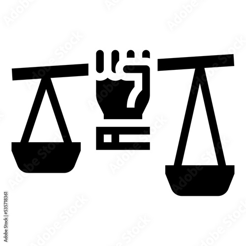 Inequality icon