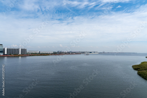 多摩川河口の風景 photo