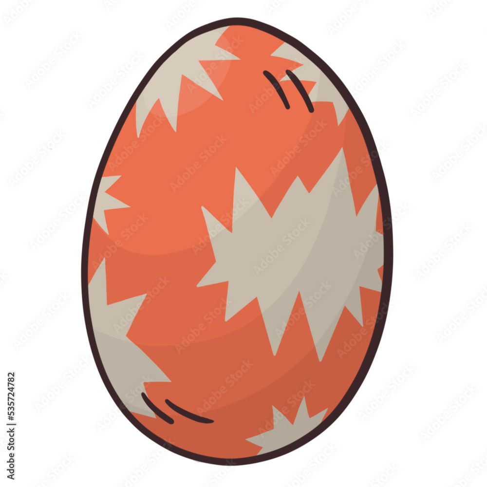 Easter eggs Paschal eggs image as cartoon colorful style for the Christian feast of Easter, which celebrates the resurrection of Jesus.