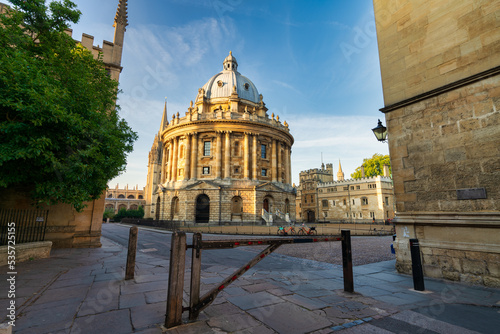 Radcliffe square in Oxford. England  photo