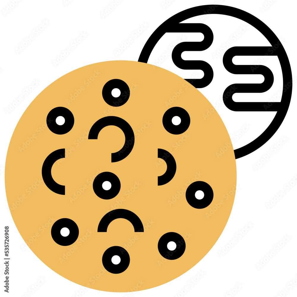 Fototapeta premium Moon icon