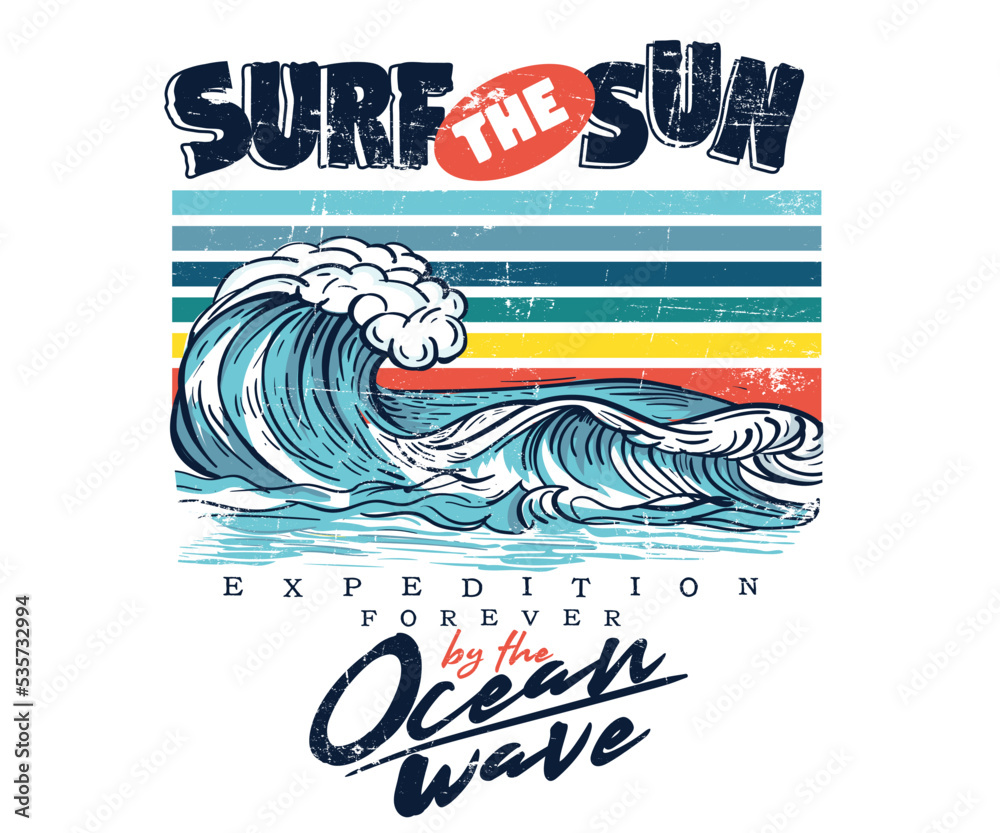 Beach Vibes, California a great sunset surf and paradise every time, sunset. surf and beach. vintage beach print. tee graphic design