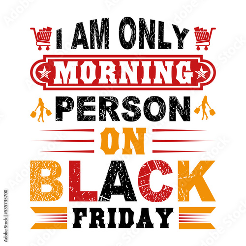 Black Friday T-shirt Design