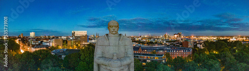 Bismarck Monument Hamburg  photo