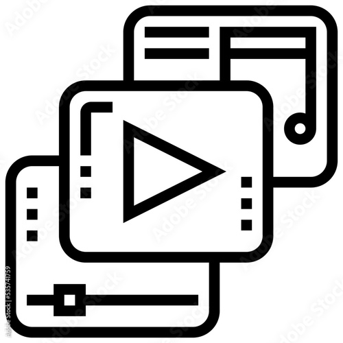 multimedia icon
