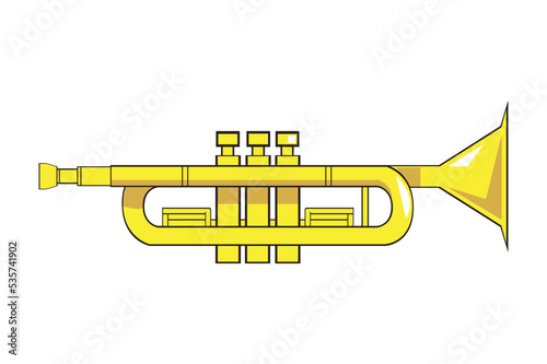musical instrument - trumpet