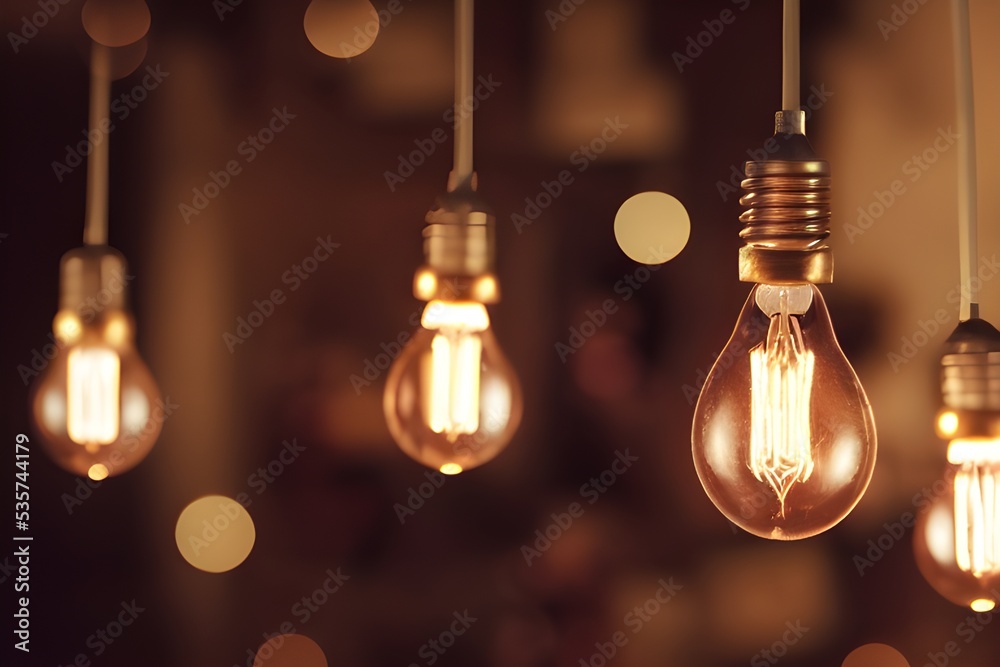 Beautiful closeups of warm, glowing light bulbs. Beautiful closeups of warm, glowing light bulbs.
