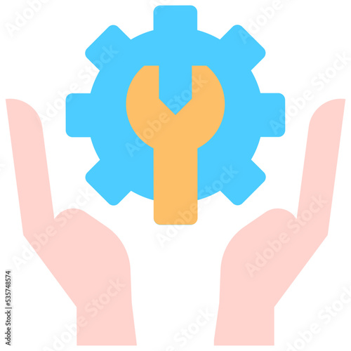 Support icon symbol element