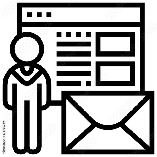 Recruiter icon