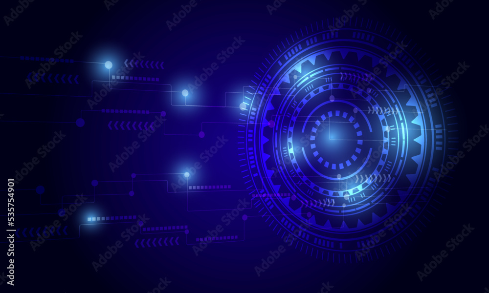 blue hi tech technology background with electric circuit-01 blue hi tech technology background with electric circuit-01