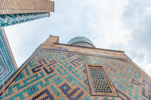 Shahi Zinda Memorial Complex in Samarkand, Uzbekistan photo