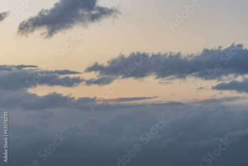 Paisaje con nubes en la isla de Tenerife. © CarlosHerreros