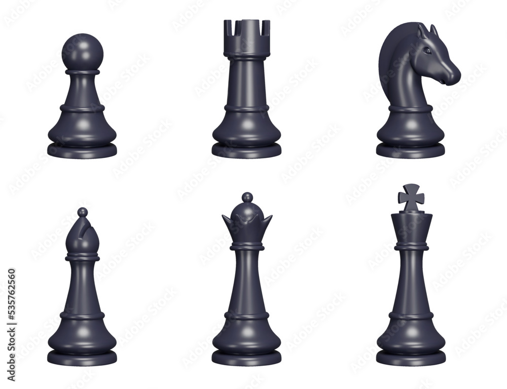 Depicting 3d Illustration Banner Of Chess Pieces Defeated Knight Bishop  Rook King And Queen Backgrounds