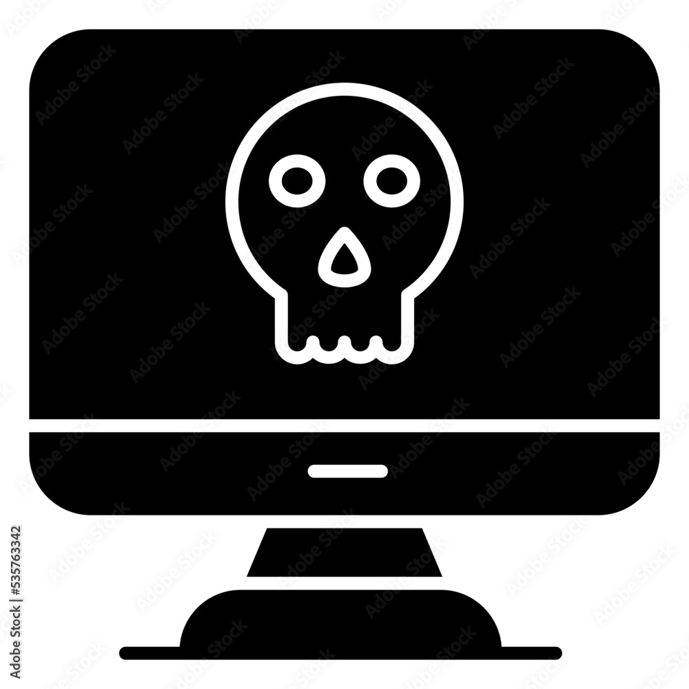 Perfect design icon of system hacking Perfect design icon of system hacking