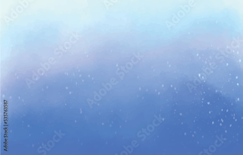 雪の背景2 青