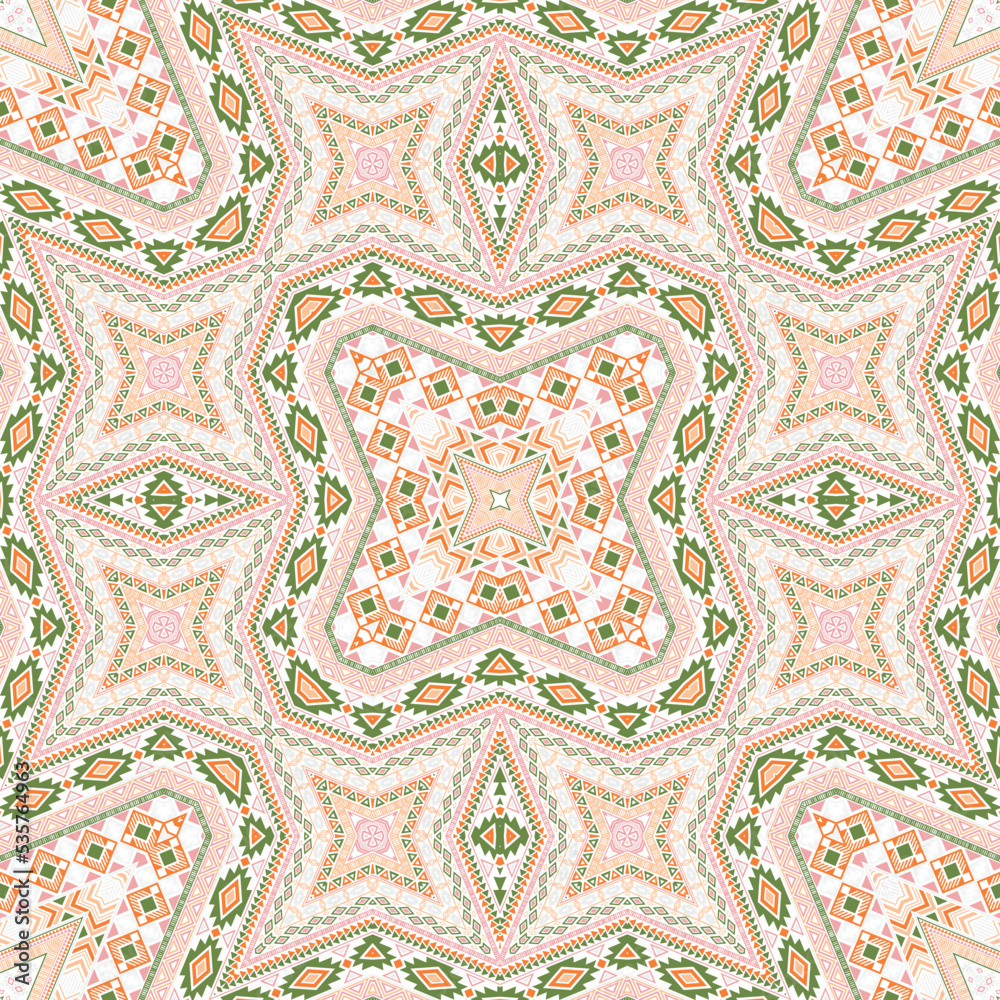 Mexican repeating pattern graphic design. Modern geometric texture. Fabric print in ethnic style. Mexican repeating pattern graphic design. Modern geometric texture. Fabric print in ethnic style.