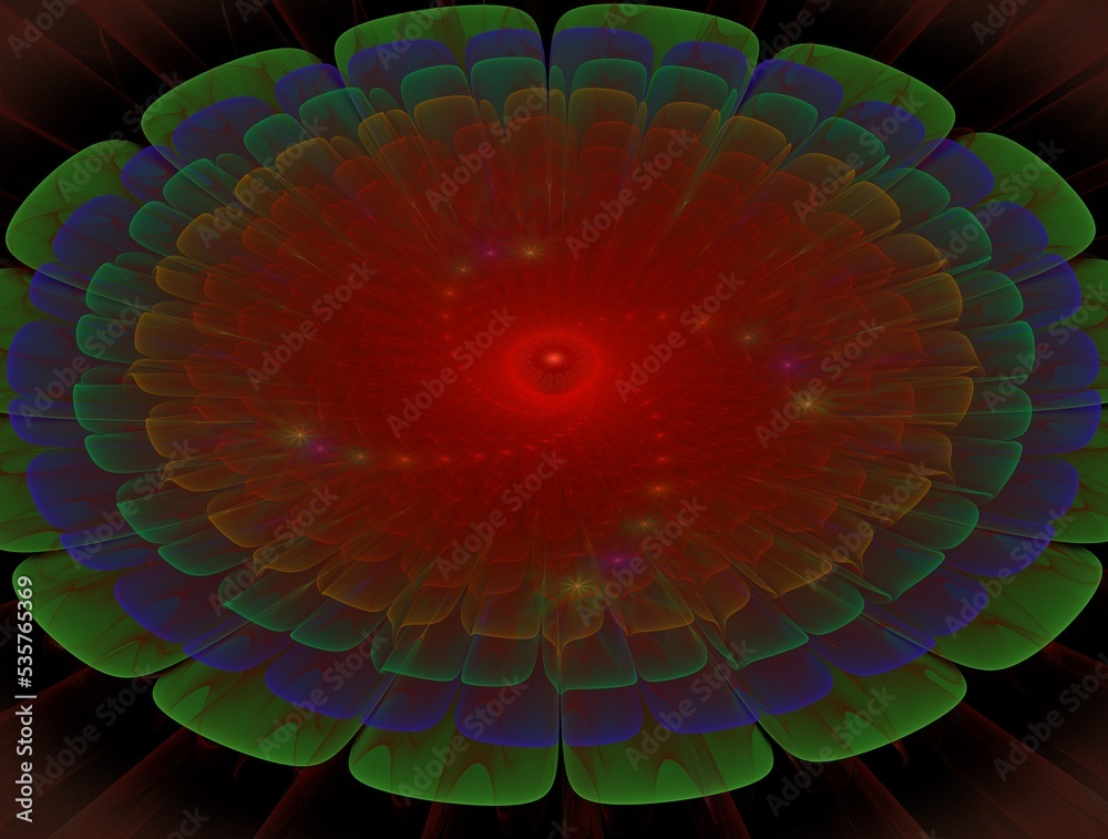 Imaginatory fractal abstract background Image Imaginatory fractal abstract background Image