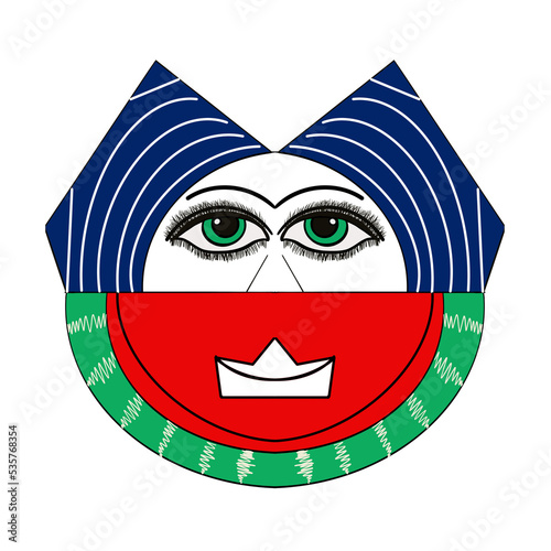 face of watermelon face