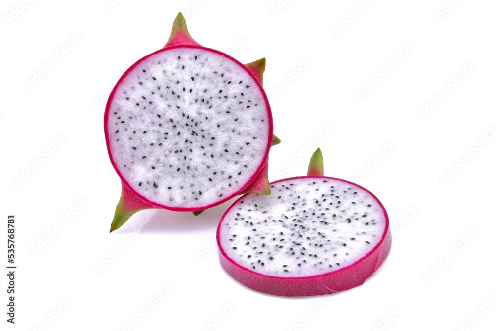Dragon fruit isolated on white background Dragon fruit isolated on white background