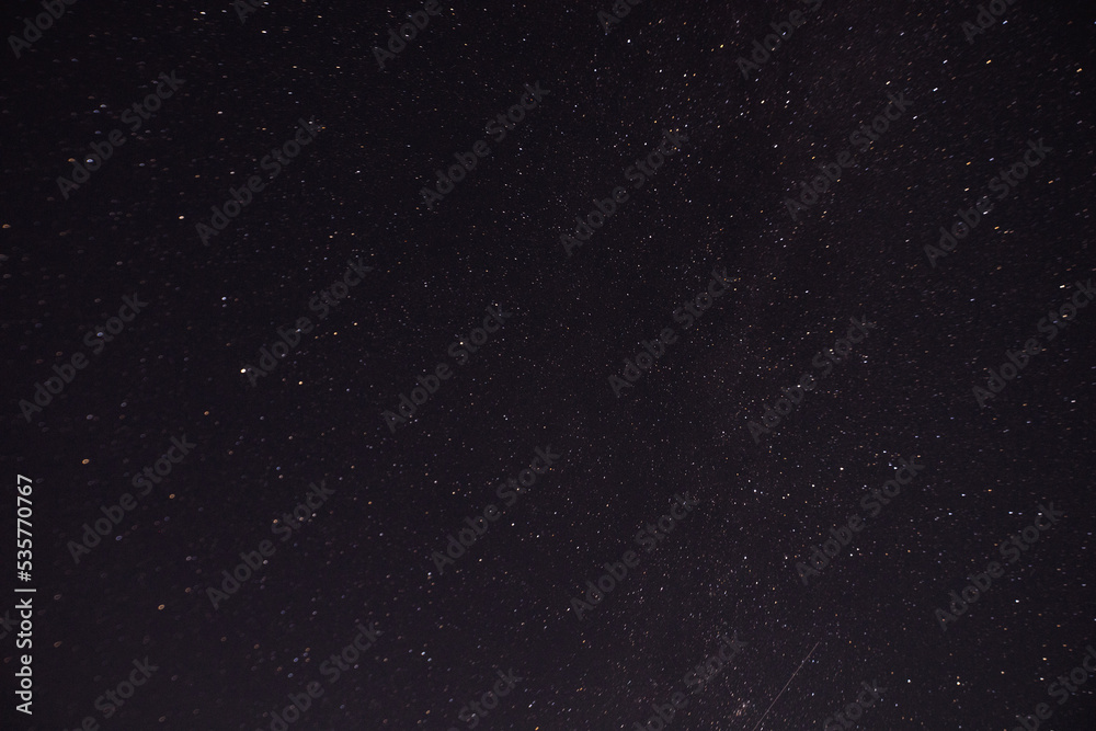 The milky way on a dark starry night The milky way on a dark starry night