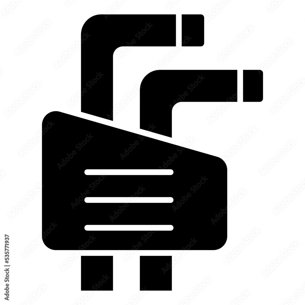 An icon design of hex key An icon design of hex key