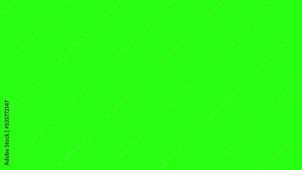 Loop animation electric with comic style on green screen background Loop animation electric with comic style on green screen background