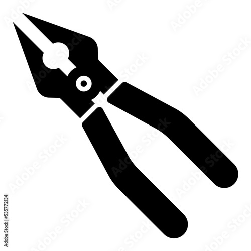 Perfect design icon of plier
