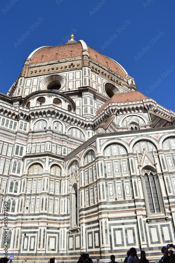 Part of the Florence Cathedral, formally the Cattedrale di Santa Maria del Fiore