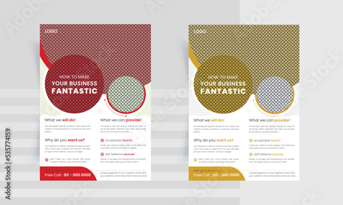Minimal Business Flyer templates, Corporate business flyer design set, Brochure Cover , Modern layout, trending vector, business marketing agency, annual report, a4