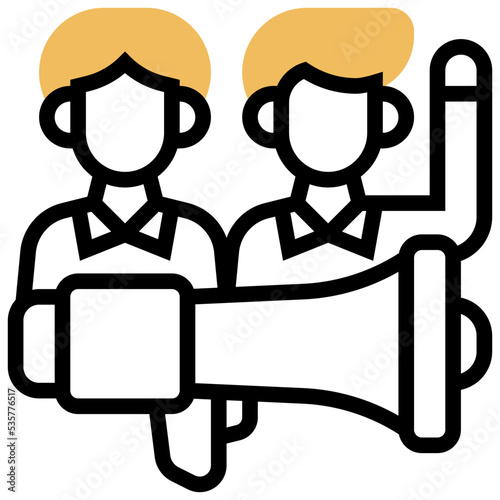 advocating icon