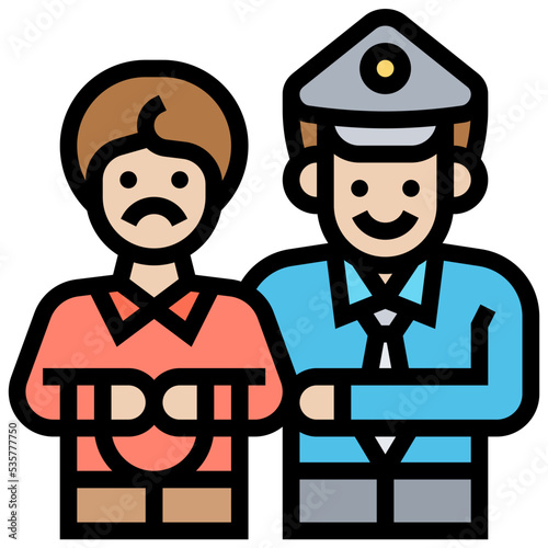 Arrested icon