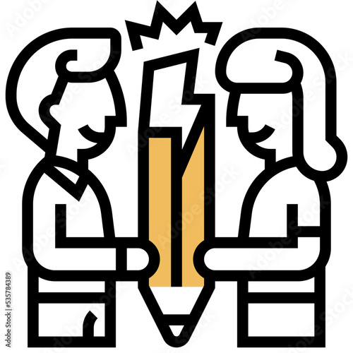 conflict icon