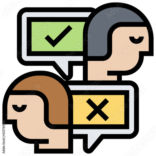 Conflict icon