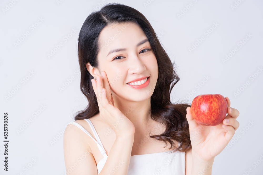 Beauty image of young Asian woman with perfect skin Beauty image of young Asian woman with perfect skin