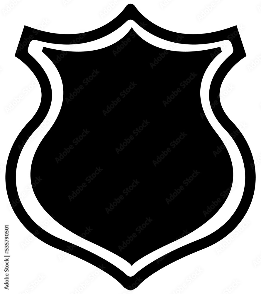 Shield badge PNG image.
