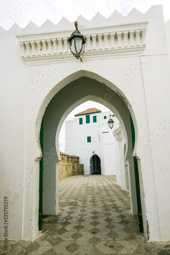 caserón hispano-morisco, palacio de El Raisuni, Assilah, Marruecos, norte de Africa, continente africano © Tolo