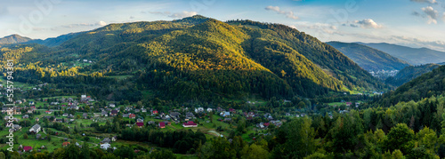 Carpathian rural landscape, Hutsulshchyna National Park, Ukraine © Petro Teslenko
