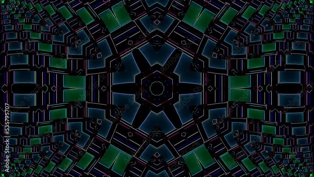abstract lines of colorful twinkling light shining brightly in the center round, black background abstract lines of colorful twinkling light shining brightly in the center round, black background