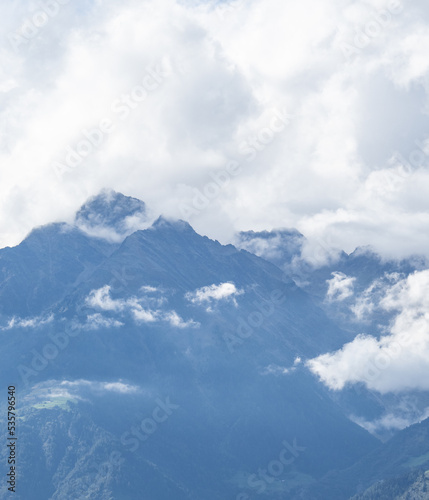 mountains in south tyrol  in city Meran, Italy © wlad074