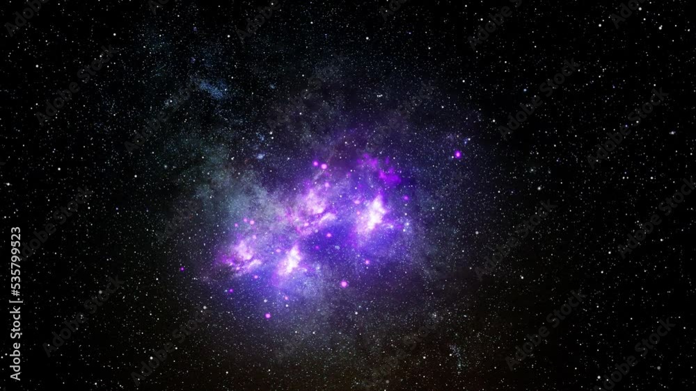 nebula and the star-studded dark universe nebula and the star-studded dark universe