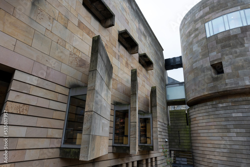 exterior view of the Museum of Scotland photo