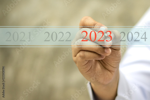 businessman holding a card