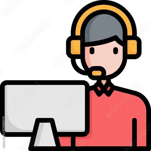 call center icon