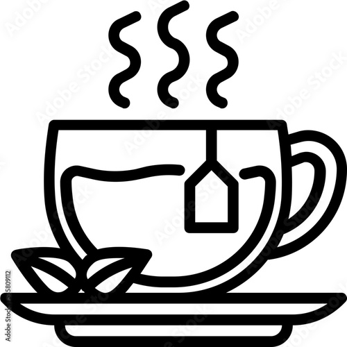 hot tea icon