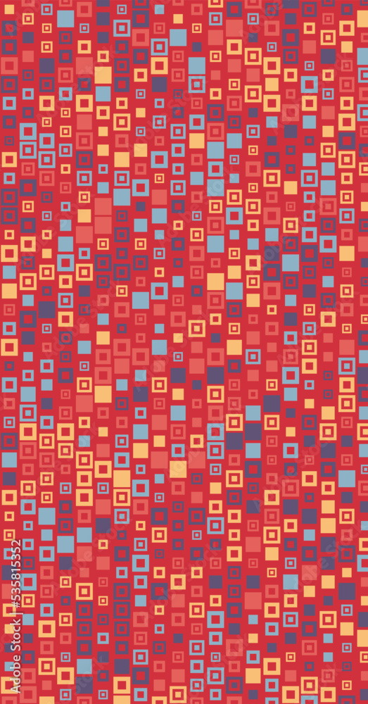 Fototapeta premium Abstract Color Halftone Dots generative art background illustration