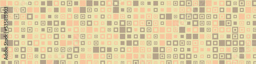 Abstract Color Halftone Dots generative art background illustration