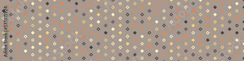Abstract Color Halftone Dots generative art background illustration