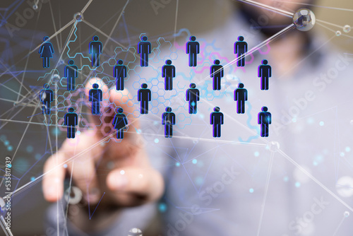 group of businessperson. Gl...