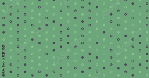 Abstract Color Halftone Dots generative art background illustration