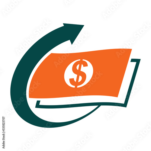 cash loan credit finance logo Icon Illustration Brand Identity